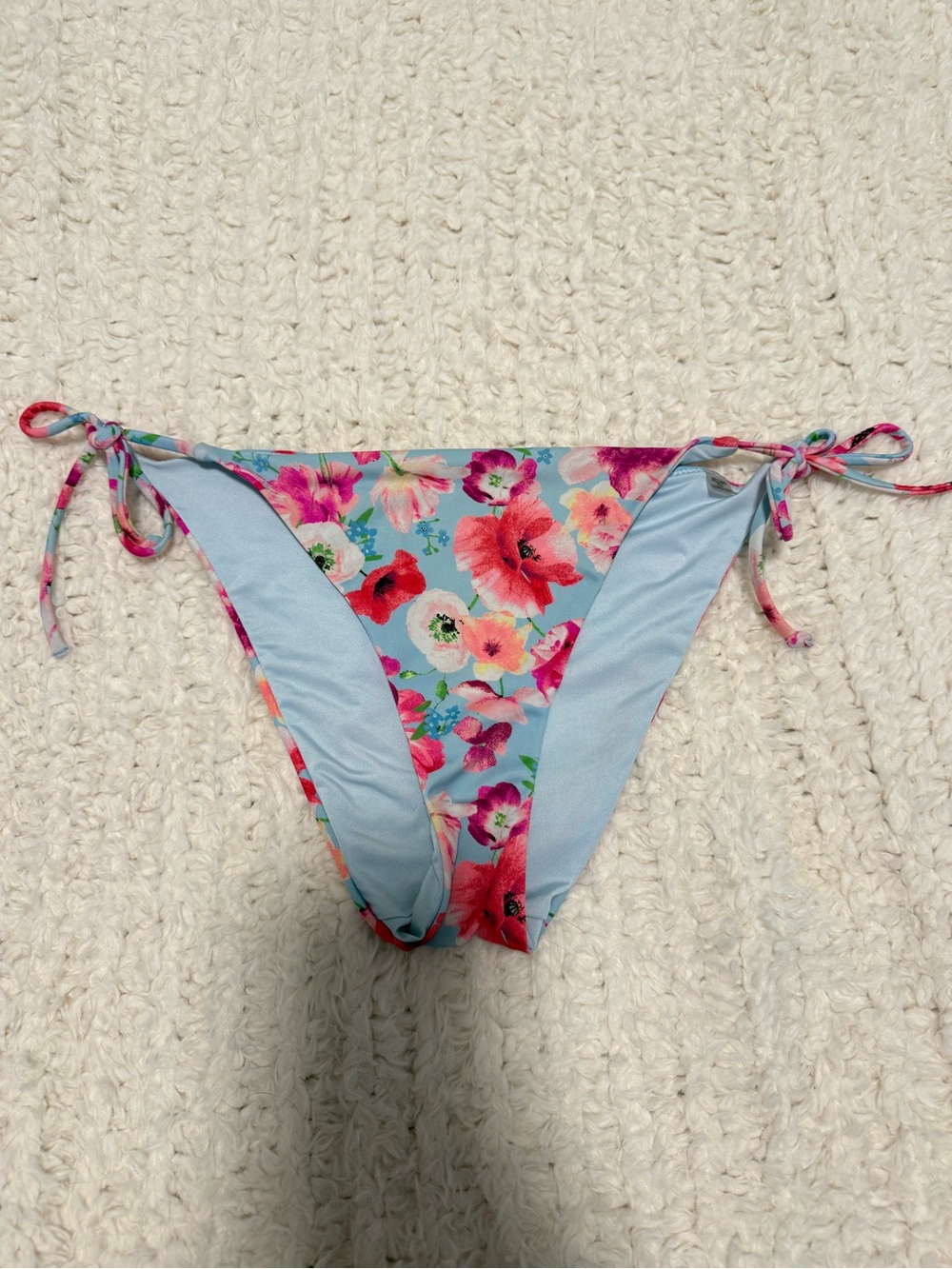 Victoria's Secret Floral Tie-Side Bikini Bottoms